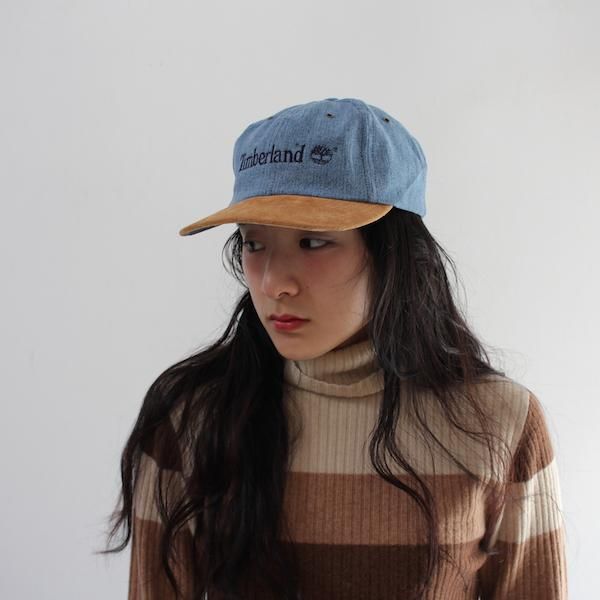 Sautum] レディース 90's USA製 ティンバーランド デニムxスウェード