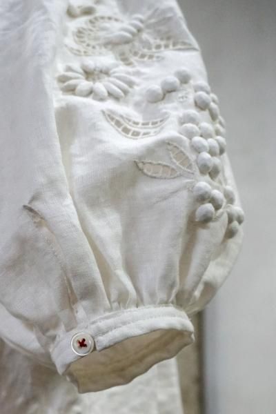 c*o様 TOWAVASE トワヴァーズ リネン100% ハンドステッチ ブラウ c*o様