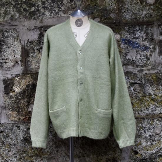 タウンクラフト ( TOWNCRAFT ) SHAGGY COLOR CARDIGAN / モヘア