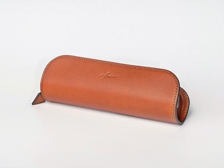 ル・ボナー デブ・ペンケース｜ブッテーロ｜キャメル - 神戸派商店