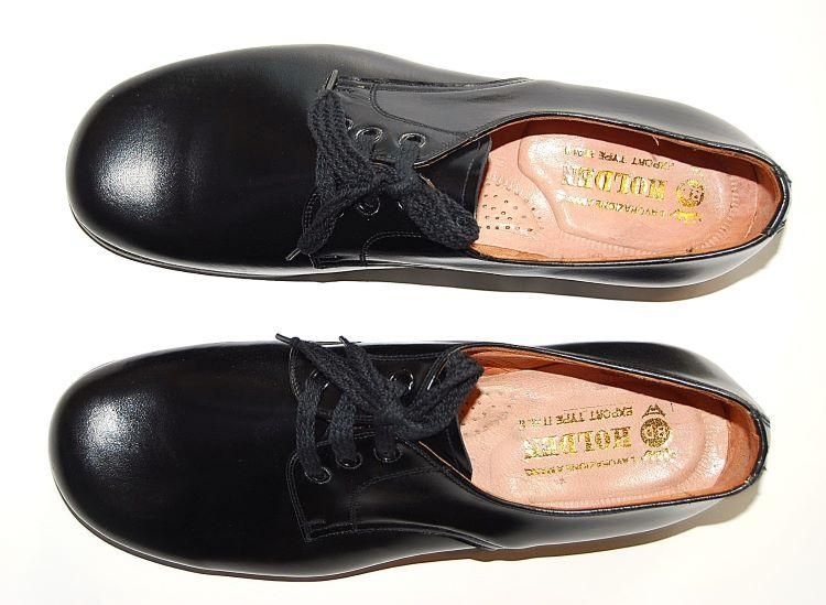 DEADSTOCK 】ITALIAN MILITARY PARADE SHOES | BLACK - Siesta
