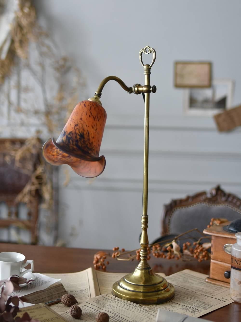 むすび＊イタリア製 テーブルランプ 卓上スタンドライト アンティーク