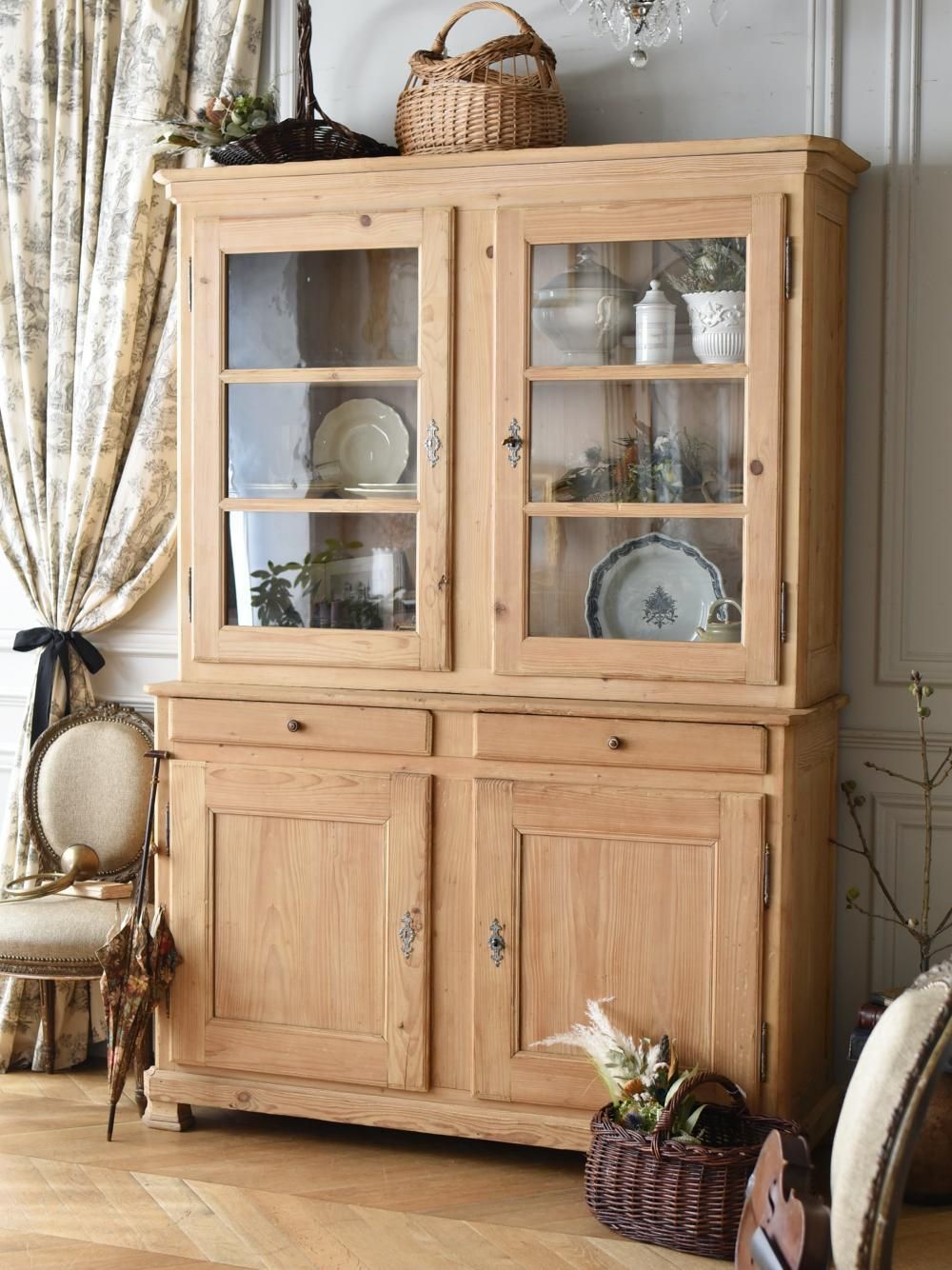 フランスアンティーク家具 アンティークカップボード.14 アンティーク