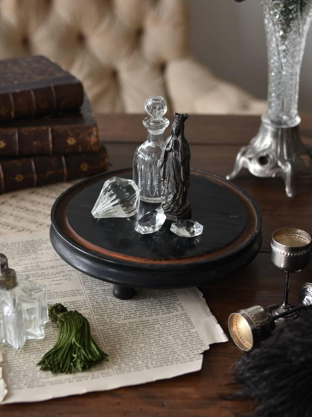 ディスプレイスタンド.ラウンド2 フランスアンティーク雑貨 台座