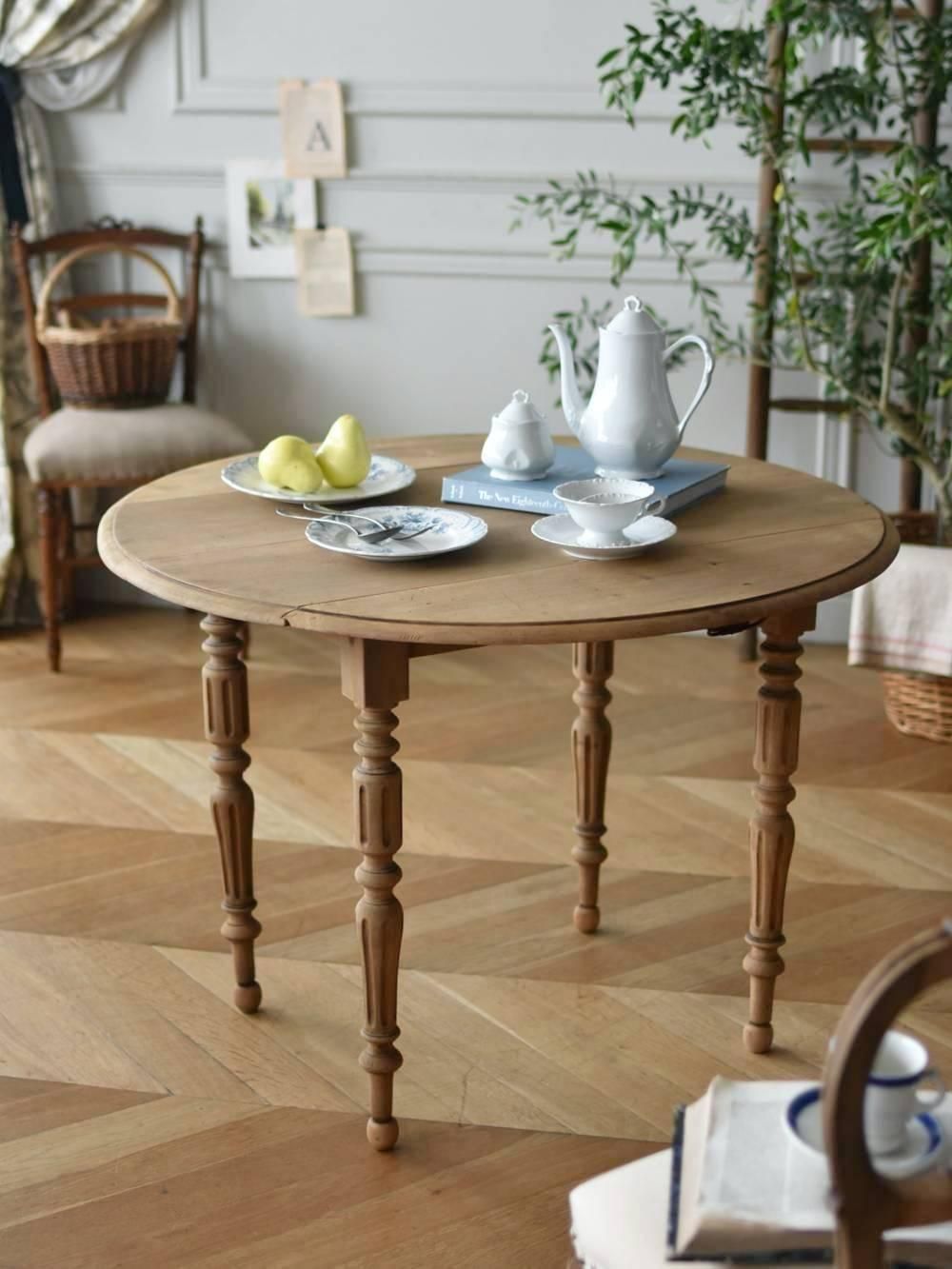 バタフライテーブル.7 フランスアンティーク家具 机 ダイニング