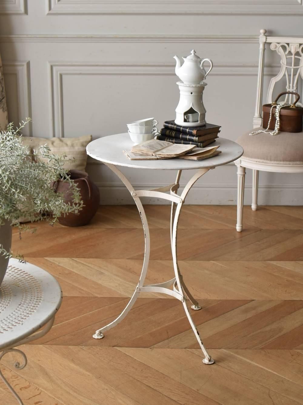 ガーデンテーブル.13 フランスアンティークガーデニング アイアン