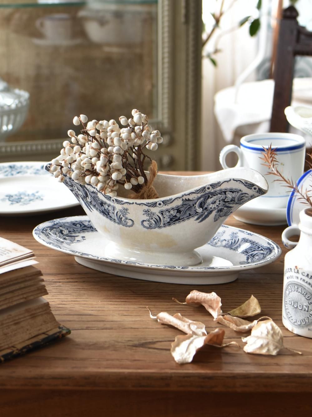 ソーシエール3.Creil et Montereau フランスアンティーク雑貨