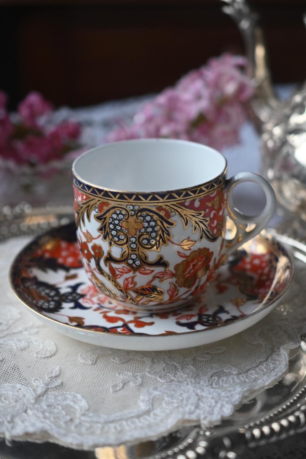 1930年代 イングランド クラウンデボォン社 カップ＆ソーサー 1個