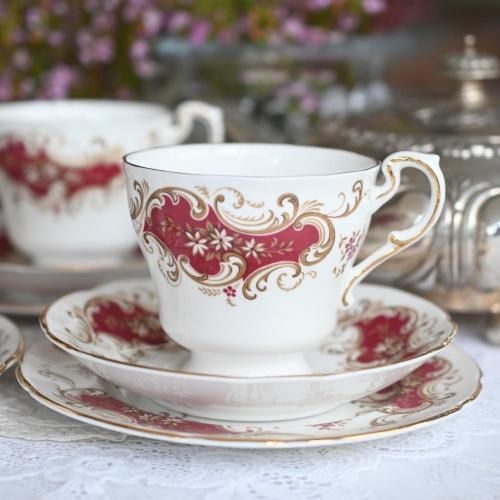 専用 イギリス パラゴン 1950年代 コ—ヒ—カップ＆ソ—サ—2客セット