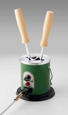 タキイ電器 2丁立 和裁鏝 (こて) 緑 | 和服仕立て用アイロン - 業務用