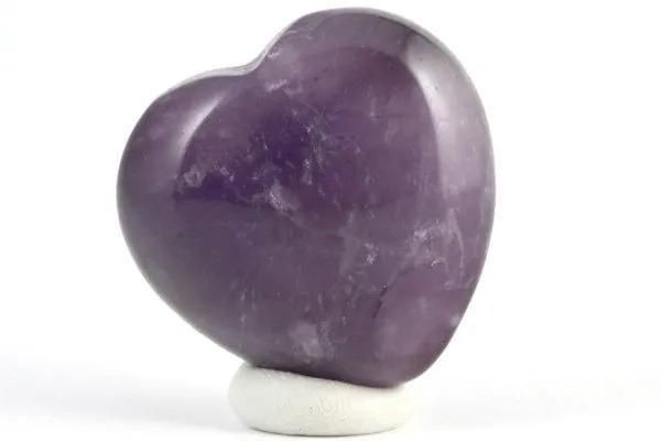 アメジスト(紫水晶) ハート形 18.1g｜天然石 通販のキラリ石