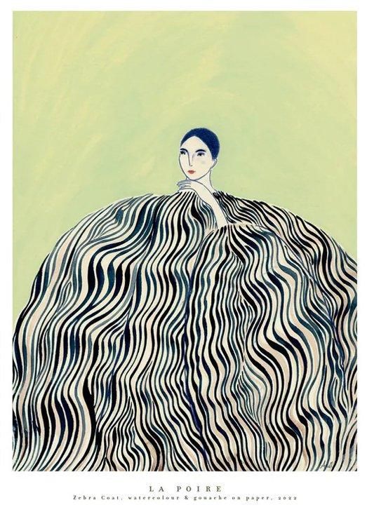 こ*め様 エルテ ERTE ゴールデンフリース シルクスクリーンアート 52