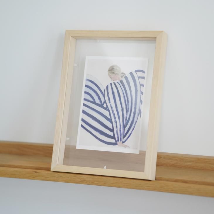 A3】A.P.J. | クリアボックスフレーム A3サイズ (ナチュラル/オーク