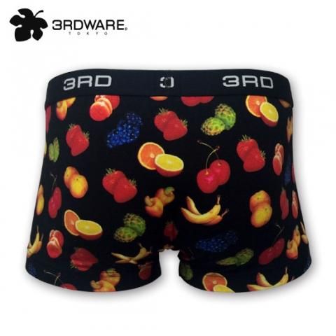 3RDWARE公式通販 フルーツ柄 「ミックスフルーツ」 - ボクサーパンツ