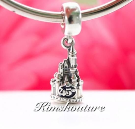 パンドラ Pandora シンデレラ城 マジックキングダム 45周年 チャーム
