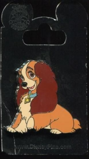 わんわん物語 レディ ピンバッジ ピン - ディズニーフィギュア・グッズ