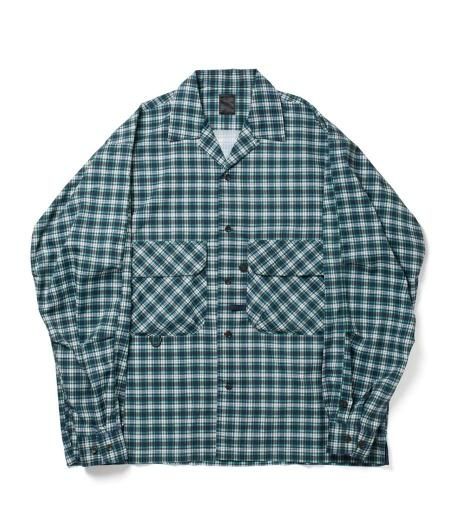 DAIWA PIER 39 Tech New Angler's Open Collar Shirts L/S [NAVY