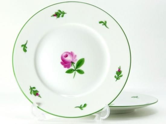 アウガルテン プレート□ウインナーローズ デザート プレート 皿 2枚