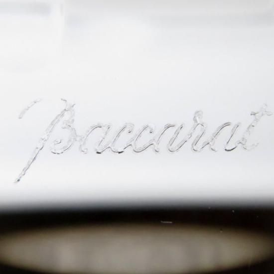 バカラ 花瓶 ○ 一輪挿し フラワーベース 20cm ヴェース ライン カット