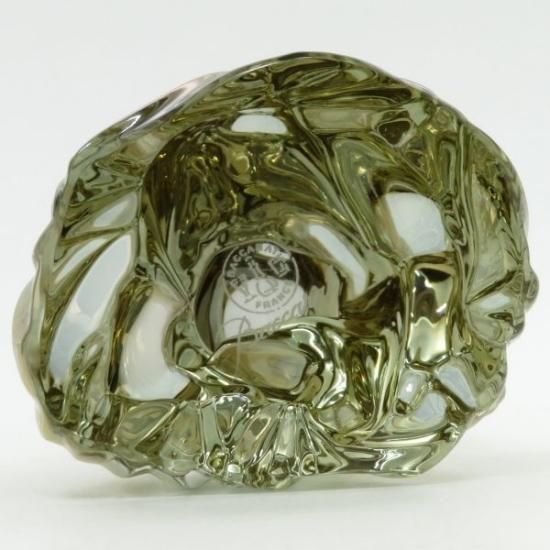 バカラ フィギュリン ○ サル 置物 座り ゴールド 金 オーナメント