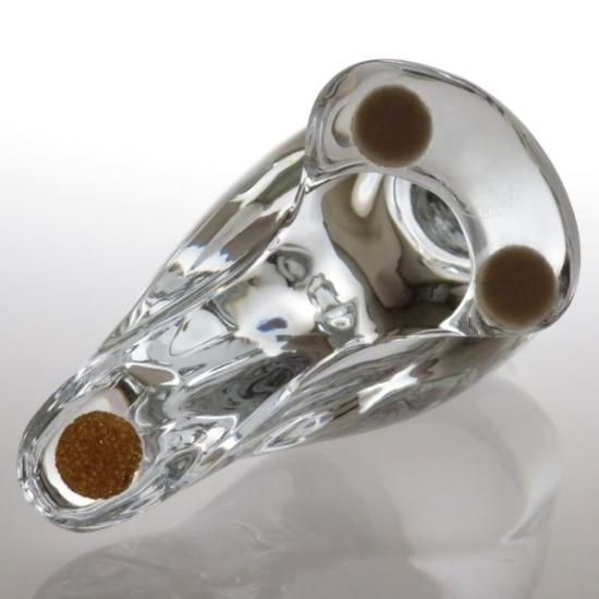 バカラ フィギュリン ○ オウム オーナメント オブジェ 11cm 鳥 置物