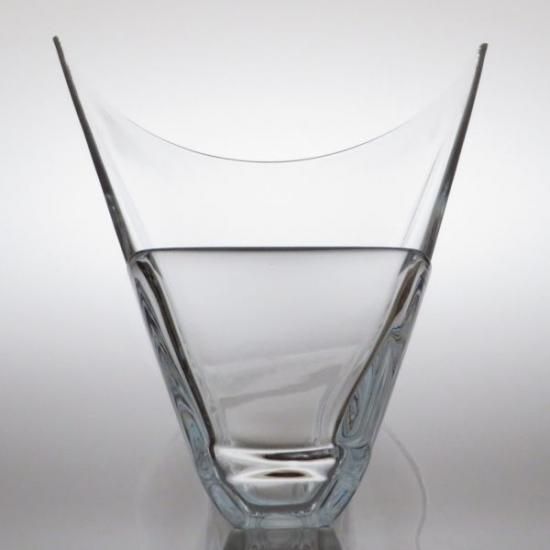 バカラ 花瓶 ○ ディーバ フラワー ベース 横置き 42cm クリスタル