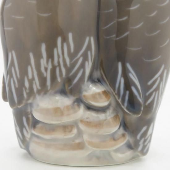 ロイヤルコペンハーゲン 置物□フィギュリン フクロウ 高さ8.5cm Royal