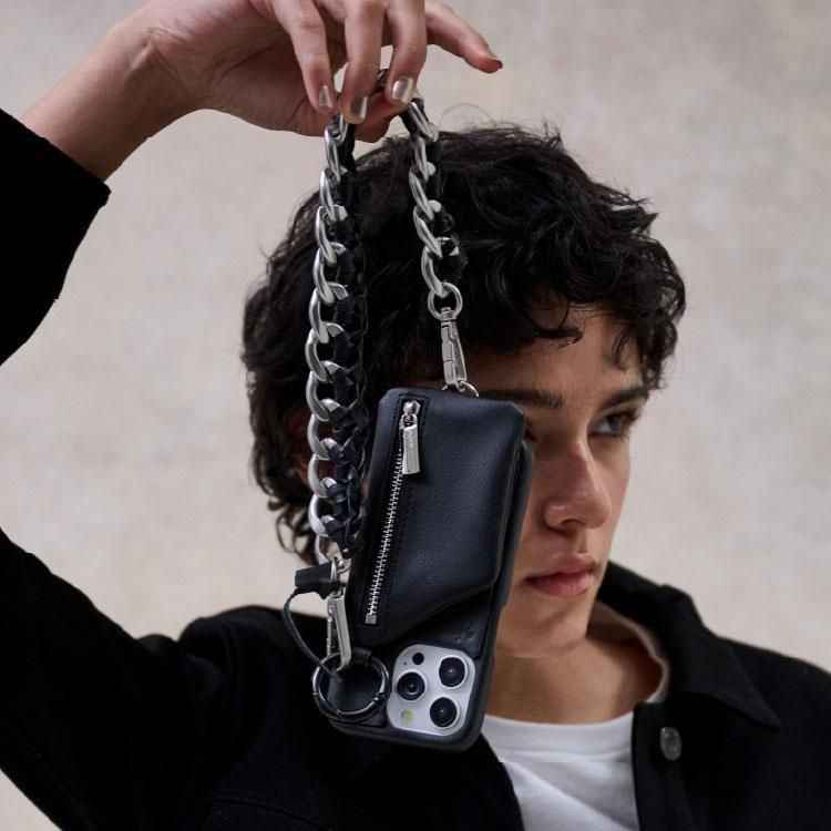 cadenas zipphone case | iPhone15Pro / black - ajew