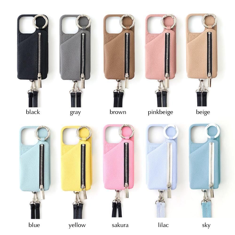 cadenas zipphone case | iPhone17 / sakura - ajew