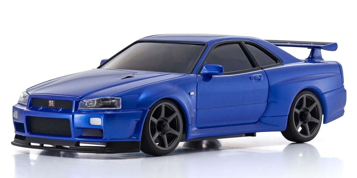 32629MB・京商製 ミニッツAWD 日産 スカイライン GT-R R34 V.specⅡ
