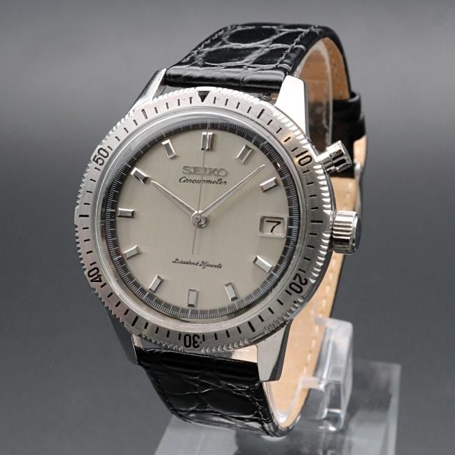 1964年 アンティーク セイコー 5717-8990 ワンプッシュ クロノグラフ