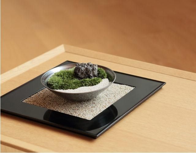 インテリア・ミニ盆栽「ちょこぼん」利休の憩・苔
