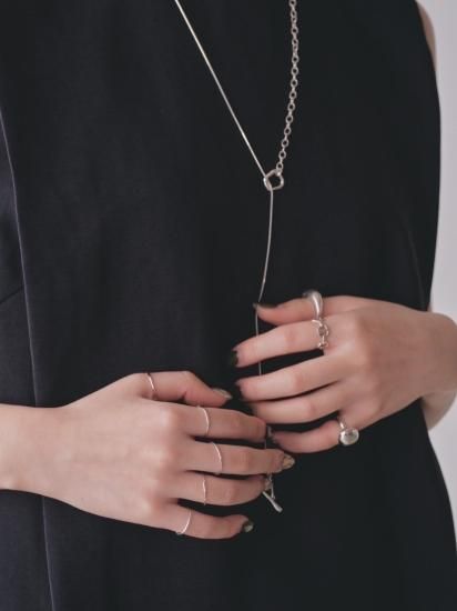 Thin Ring 5 Set (Silver 925)/TODAYFUL12390901 - Select Shop Loozel