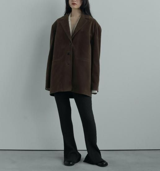 Eco Suede Jacket/anuke'62520102 - Select Shop Loozel