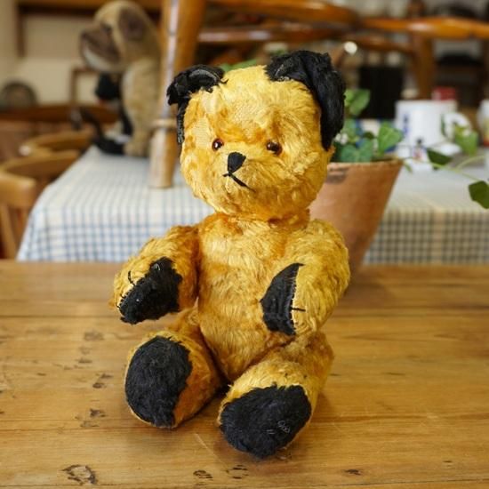 イギリス ヴィンテージ ぬいぐるみ テディベア スーティーベア 22cm