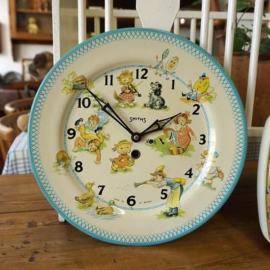 50s '60s ビンテージ 壁掛け時計 フィフティーズ アトミック 家具 50s