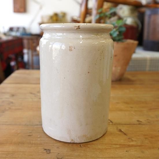 イギリス アンティーク ストーンウェアポット ジャムポット ジャム