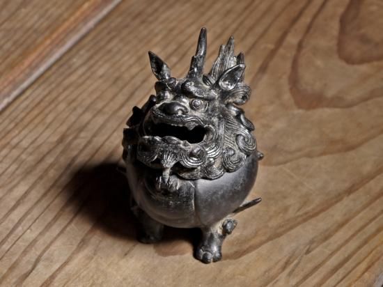 唐銅 豆獅子香炉 - 清課堂オンラインストア