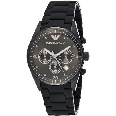 エンポリオアルマーニ腕時計/メンズ/AR5889/ブラックダイアル/スポーツ