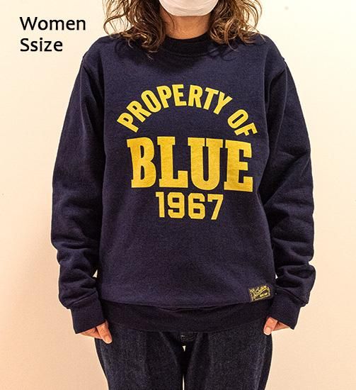 ブルーブルー SOUTHERN MFG CO. BLUEBLUE PROPERTY OF BLUE スウェット