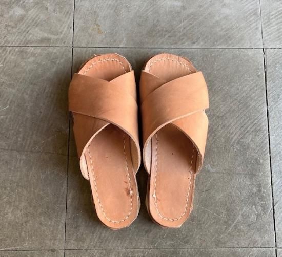 Ko 曽田 耕 【muku別注】 ”レザーサンダル