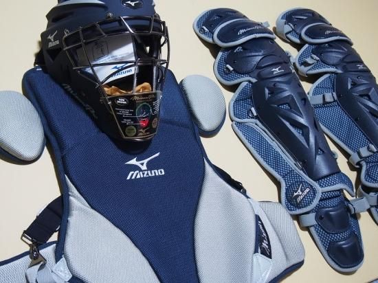 ○USA Mizuno Pro ミズノプロ○硬式用 キャッチャー防具○ホッケー型