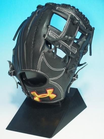 ○少年軟式用○Under Armour アンダーアーマー 1301007○Hウェブ○黒