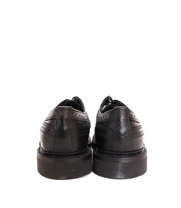 別注モデル SANDERS サンダース 2714 ブラック ウィングチップシューズ