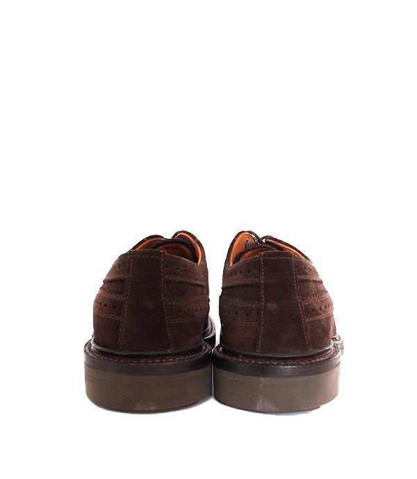 別注モデル SANDERS サンダース 2714 ブラウン ウィングチップシューズ