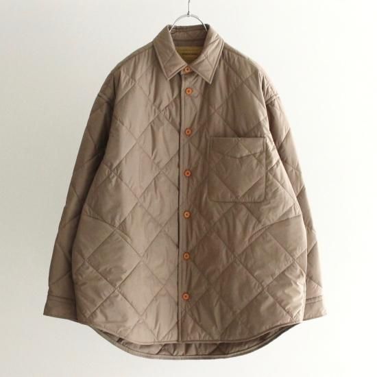 SEVEN BY SEVEN QUILTING SHIRTS BLOUSON - BEIGE - PURAS