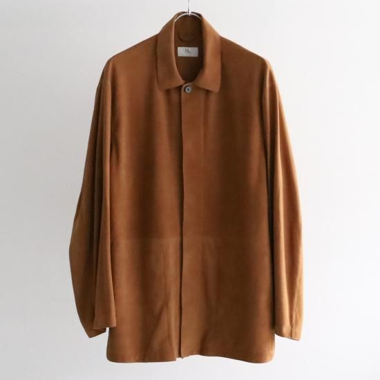 HERILL Goatsuede Jacket - Brown - PURAS