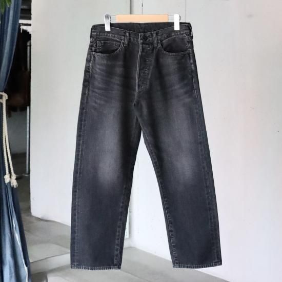 OUTIL PANTALON BOUDES - FADED BLACK - PURAS