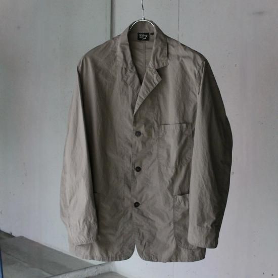 orSlow LIGHT SIMPLE WORK JACKET - GREIGE - PURAS