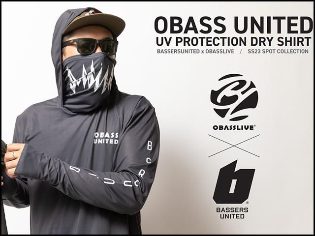 オーバスライブ×バサーズユナイテッド/UV ドライシャツ [ダークグレイ